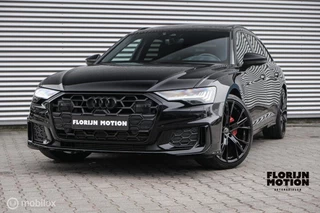 Audi A6 Avant 40 TFSI S edition Competition | RS stoelen | Ambiant | Active dynamic LED | Bang & Olufsen | Trekhaak | Pano | Rode stiksels | Stoelverw. voor en achter | 21 Inch