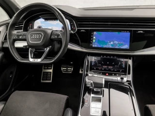 Audi Q7 Audi Q7 55 TFSI quattro S-Line Sport 7 Persoons 340Pk Automaat (PANORAMADAK, MATRIX LED, LUCHTVERING, HEAD-UP DISPLAY, BANG&OLUFSEN, TREKHAAK, MEMORY SEATS, APPLE CARPLAY, NIEUWSTAAT) - afbeelding nr 7