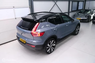 Volvo XC40 Volvo XC40 Recharge P8 AWD R-Design | 360 cam | Panorama | Leder alcantara | DAB | LED | Stoel en stuurwiel verwarming | Adaptive | NL auto | Thunder grey | - afbeelding nr 46