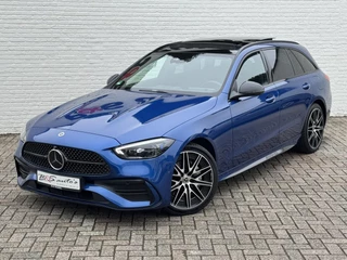 Mercedes-Benz C-Klasse Mercedes-Benz C-klasse 300 e AMG Line Adaptive cruise control Climate control Navi Apple / Android Leder/Alcantara - afbeelding nr 16
