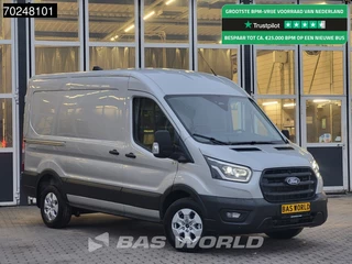 Ford Transit Ford Transit 165pk Automaat Dubbele schuifdeur L2H2 ACC 360camera Navi CarPlay Xenon Camera 10m3 Airco - afbeelding nr 1