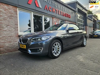 BMW 2 Serie Cabrio 218i Executive Automaat! NAP! Leer! Airco/Clima! Cruise Control! Leuke Auto!