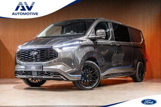 Ford E-Transit Custom 340 L2H1 DC Sport 71 kWh | Dubbel cabine | 350 KM Range | 360 Camera | Driving Assistant | L+R Schuifdeur | DSS LED | Middenconsole | 5-Zitter