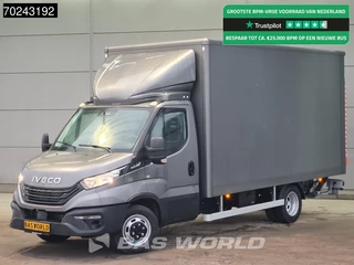 Iveco Daily Iveco Daily 35C18 2025 MODEL Automaat 1000kg Laadklep ACC Navi Airco Zijdeur Bakwagen Meubelbak Koffer 21m3 Airco - afbeelding nr 1