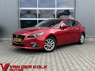 Mazda 3 2.0 GT-M | Leder | Head-up display | Navigatie | Cruise | BOSE | LED | Stoelverwarming | Trekhaak | Sensoren
