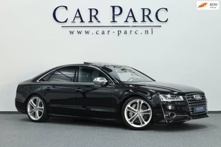Audi S8 4.0 TFSI quattro KERAMISCH/NACHTZICHT/LUCHTV/SOFTCLOSE/DAK/LEER+S.VERKOELING+MASSAGE/21"LMV/360/ACC/ECC/12 MND GARANTIE!