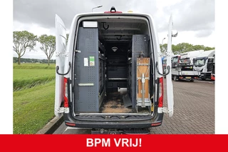 Mercedes-Benz Sprinter Dubbellucht Airco PDC 3.5t- Trekhaak WP-Inrichting Navi Mbux Standkachel Euro6 - afbeelding nr 14