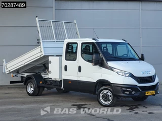 Iveco Daily Iveco Daily 35C16 3.0L Kipper met Kist Dubbel Cabine Dubbellucht 3,5t Trekhaak Airco Cruise Euro6 Tipper Benne Kieper 2m3 Airco Trekhaak Cruise control - afbeelding nr 6