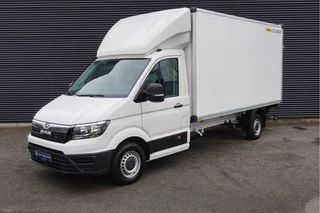 MAN TGE 140pk Bakwagen laadklep Apple Carplay Cruise control Airco 3-Zits Meubelbak Koffer LBW