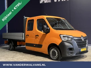 Renault Master Renault Master 2.3 dCi 135 pk RIJKLAAR Pick up Open laadbak Dubbele cabine Euro6 Airco | 7-Zits | 2500kg Trekhaak Bluetooth-telefoonvoorbereiding - afbeelding nr 12