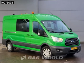 Ford Transit Ford Transit 130pk Dubbel Cabine L3H2 Trekhaak Navi Airco Cruise Camera Parkeersensoren Werkplaatsinrichting Euro6 DC Doka Mixto 7m3 Airco Dubbel cabine Trekhaak Cruise control - afbeelding nr 5