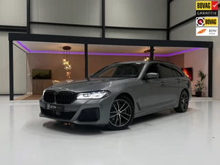 BMW 5 Serie Touring 520i Business Edition Plus M-pakket Hud Navi DAB Carplay Trekhaak Stoelverw. Memory Virtual Matrix ACC