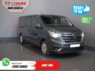 Renault Trafic Renault Trafic 2.0 dCi 130 pk L2 BPM VRIJ! DC Dubbel Cabine LED/ 2xSchuifdeur/ Navi/ Carplay/ Camera/ PDC/ Cruise - afbeelding nr 1