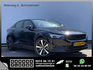 Polestar 2 Long Range Dual Motor Launch Edition 78kWh SOH 93.5% PANO Memory Trekhaak 360 Carplay Stoel/stuurverwarming