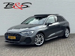 Audi A3 SPORTBACK 30 TFSI S-Line edition Automaat Achteruitrijcamera Navi Carplay All-Seasonbanden Clima S-line binnen en buiten