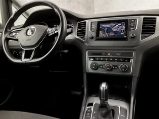 Volkswagen Golf Sportsvan Automaat (NAVIGATIE, CLIMATE, STOELVERWARMING, ADAPTIVE CRUISE, SPORTSTOELEN, PARKEERSENSOREN, GETINT GLAS, LM VELGEN, NIEUWE APK, NIEUWSTAAT) - afbeelding nr 7