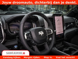 Dodge Ram 1500 Dodge Ram 1500 Laramie Night | Face Lift | 420Pk 636 Nn | Extra Groot Scherm + Passagiers Scherm | Comfortabele Dubbele Cabine met Royale 5 Zitplaatsen | BPM vrij | Nu Leverbaar uit Voorraad | Voorraad Nr  2220 - 5039 - afbeelding nr 10