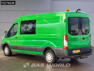 Ford Transit Ford Transit 130pk Dubbel Cabine L3H2 Trekhaak Navi Airco Cruise Camera Parkeersensoren Werkplaatsinrichting Euro6 DC Doka Mixto 7m3 Airco Dubbel cabine Trekhaak Cruise control - afbeelding nr 2