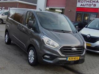 Ford Transit Custom Ford Transit Custom 2.0 TDCI 130PK LIMITED 2021 DUBCAB NIEUWSTAAT 2x SCHUIFDEUR VELE EXTRA'S - afbeelding nr 3