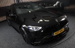 Mercedes-Benz C-Klasse Mercedes-Benz C-klasse 300 e 4MATIC AMG 63 Look / Acc / Memory / Burmester / Head Up / 360 Camera / Leder / Navi / Led / 20 Inch - afbeelding nr 43