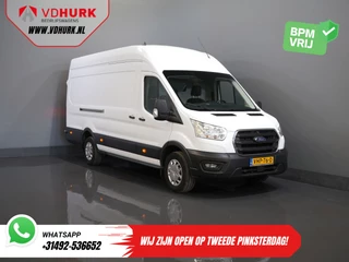 Ford Transit 2.0 TDCI 170 pk L4H3 Trend RWD Jumbo 270Gr.Deuren/ Airco/ Cruise/ DAB/ PDC/ Trekhaak