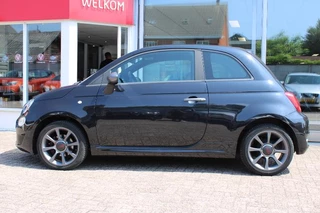 Fiat 500C Fiat 500c 1.2s rockstar cabrio, LEDER, AIRCO, PDC, LMV, Rijklaar! - afbeelding nr 2