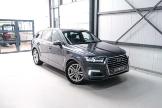Audi Q7 Audi Q7 3.0 TDI e-tron quattro S-Line 373 pk | Luchtvering | Rijklaarprijs | Daytona Grijs | Plug in hybrid | NL auto NAP | - afbeelding nr 47