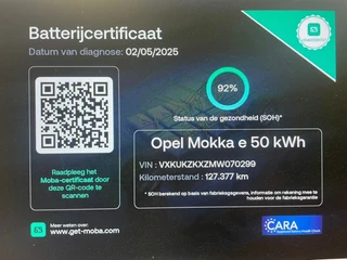 Opel Mokka-e Opel Mokka-e GS-Line 50-kWh - Carplay, Camera, Leer, SOH 92% - afbeelding nr 2