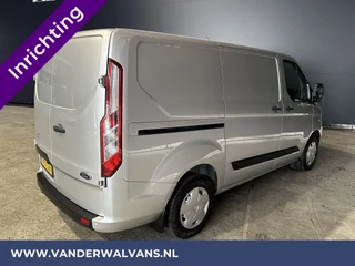 Ford Transit Custom Ford Transit Custom 2.0 TDCI 131pk L1H1 Inrichting Euro6 Airco | Camera | Navigatie | LED | Apple Carplay Cruisecontrol, Stoelverwarming, Verwarmde voorruit, Parkeersensoren, Bijrijdersbank - afbeelding nr 16
