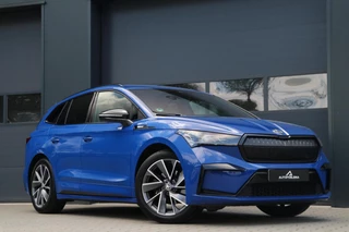 Škoda Enyaq iV 60 180PK |SPORTLINE| AdaptiveCruise AppleCarplay Sportzetels Stoel/stuur verwarming Camera 111000KM BJ2021