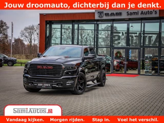 Dodge Ram 1500 Dodge Ram 1500 Night Premium | Full Option | De Meest Luxe Pick-Up in zijn Klasse | Comfortabele Dubbele Cabine met Royale 5 Zitplaatsen | BPM vrij | Nu Leverbaar uit Voorraad | Voorraad Nr 2200 - 0886 - afbeelding nr 2