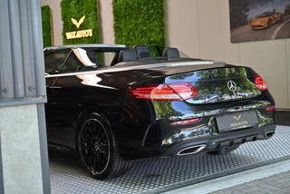 Mercedes-Benz C-Klasse Mercedes-Benz C-klasse Cabrio 180 Premium Plus AMG Styling - Night Edition - Airscarf - Leer - Camera - Stoelverwarming - - afbeelding nr 39