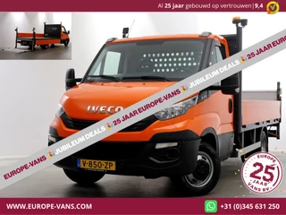 Iveco Daily 35C14 136pk Open Laadbak met laadklep en trekhaak 3500kg 05-2019