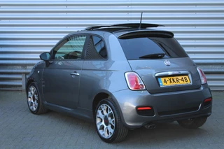 Fiat 500 Fiat 500 0.9 TwinAir 81pk Turbo 500S Panoramadak NL-Auto NAP Airco CPV El. Ramen 16