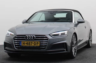 Audi A5 Audi A5 Cabriolet 40 TFSI Sport S Line Edition Leer, Apple Carplay, Verwarmd Stuurwiel, Cruise, PDC, Navigatie, LED, 20'' - afbeelding nr 22