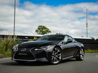 Lexus LC 500h |Carbon dak|Stoelverwarming & stoelverkoeling|Stuurverw.|HUD|Memory|Camera|Lane assis.|Keyless