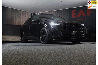 Audi Q8 55 TFSI Quattro RSQ8 Look / Carbon / RS Zetels / Acc / Lane Assist / Head Up / Dode Hoek / Open Panorama / Matrix / 22 Inc