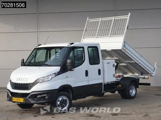 Iveco Daily Iveco Daily 35C16 3.0L Open Laadbak Dubbel Cabine met Kist 3,5t trekhaak Dubbellucht Airco Cruise Pritsche Pickup Open Box Airco Dubbel cabine Trekhaak Cruise control - afbeelding nr 3