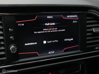SEAT Leon Seat Leon ST TSI 110 PK H6 FR Style Intense Navigatie Clima DonkerGlas Zwarte Hemel Parkeersensoren - afbeelding nr 17