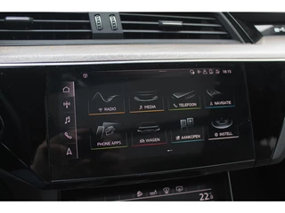 Audi e-tron Audi e-tron e-tron 55 quattro advanced Pro Line Plus 95 kWh / Full option! / Trekhaak / Panoramadak / 360Camera / Head-up / B&O / Keyless / 21'' / Softclose / Stoelmassage / Luxe Leder / Nachtzicht / DAB / ACC - afbeelding nr 18