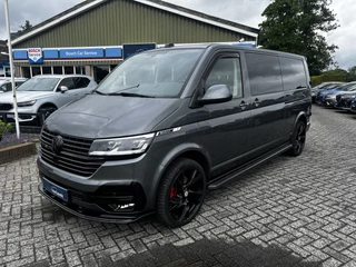 Volkswagen Transporter Volkswagen Transporter Bulli L2H1 2.0TDi 200pk DSG DC | Black Edition | Leer/alcantara | Dubbele cabine | 2x Schuifd m.Sluithulp | 20