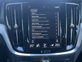 Volvo V60 Trekhaak Panodak Elek.stoelen + Nappa Leer Stoelverwarming + Ventilatie Stuurverwarming 19 Inch Velgen Carplay Extra Getint Glas Donkere Hemel 1e Eigenaar Plug In Hybride - afbeelding nr 24