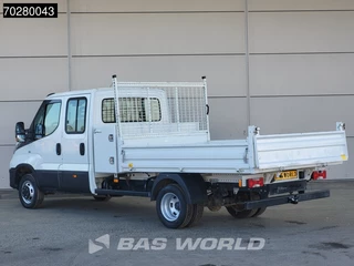 Iveco Daily Iveco Daily 35C16 3.0L Kipper Dubbel Cabine met Kist 3,5t trekhaak Dubbellucht Airco Cruise Tipper Benne Kieper Airco Dubbel cabine Trekhaak Cruise control - afbeelding nr 5