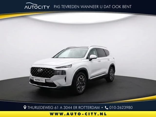Hyundai Santa Fe 1.6 T-GDI HEV 230PK Premium Sky 7p l Leder l Pano l 360 l Stoelk