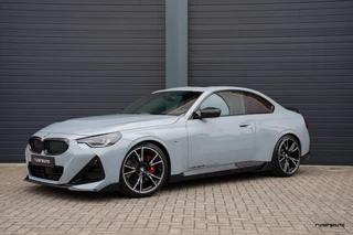 BMW 2 Serie BMW 2-serie Coupé M240i xDrive | Schuifdak | M-sportstoelen | M Perf | HUD | Active cruise | Eibach | Rijdersauto Edition - afbeelding nr 3