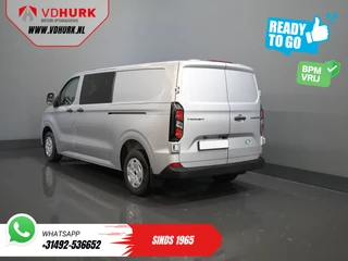 Ford Transit Custom Ford Transit Custom 320 2.0 TDCI 150 pk L2 Trend DC Dubbel Cabine BPM VRIJ! Garantie 5J of 200.000 km/ 2xSchuifdeur/ LED/ Stoelverw./ Virtual Cockpit - afbeelding nr 2