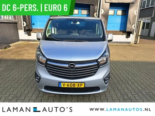 Opel Vivaro Opel Vivaro 1.6 CDTI 125pk L2H1 DC 6-pers. Innovation Executive | Dubbele Cabine Euro 6 CarPlay ECC Navi 2x Schuifdeur Metallic 17