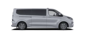 Ford Transit Custom Ford Transit Custom 340 2.5 PHEV L2H1 Limited 233pk | Kombi | Incl. BTW/BPM | Dubbele zijschuifdeur | Privacy Glass | Inklapbare trekhaak | 17 inch lichtmetalen velgen | Driver Assistance Pack Premium | Verwarmbaar stuurwiel - afbeelding nr 2