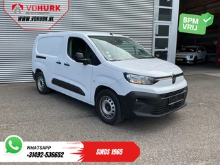 Citroën ë-Berlingo 50 kWh 345 km WLTP L2 Carplay/ Snellader/ Standkachel/ 3Pers/ Navi/ Camera/ Cruise/ PDC
