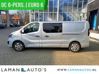 Opel Vivaro Opel Vivaro 1.6 CDTI 125pk L2H1 DC 6-pers. Innovation Executive | Dubbele Cabine Euro 6 CarPlay ECC Navi 2x Schuifdeur Metallic 17